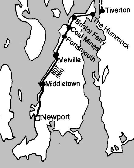 Newport Rail Map